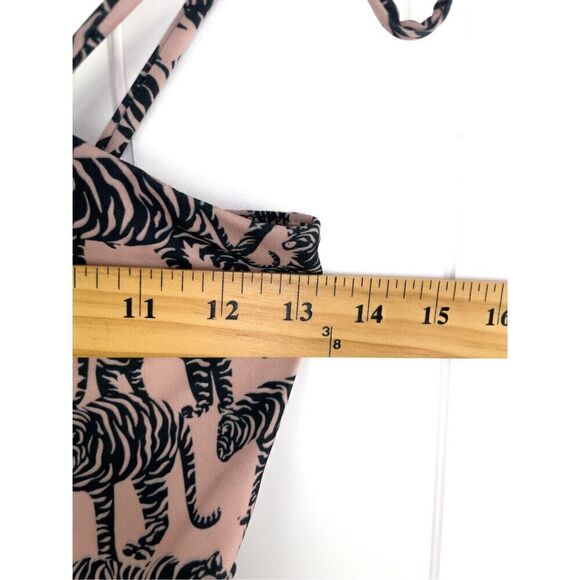 FP Movement X Onzie Take Me Away Tiger Crop Top Free People Size S/M - Picture 10 of 11